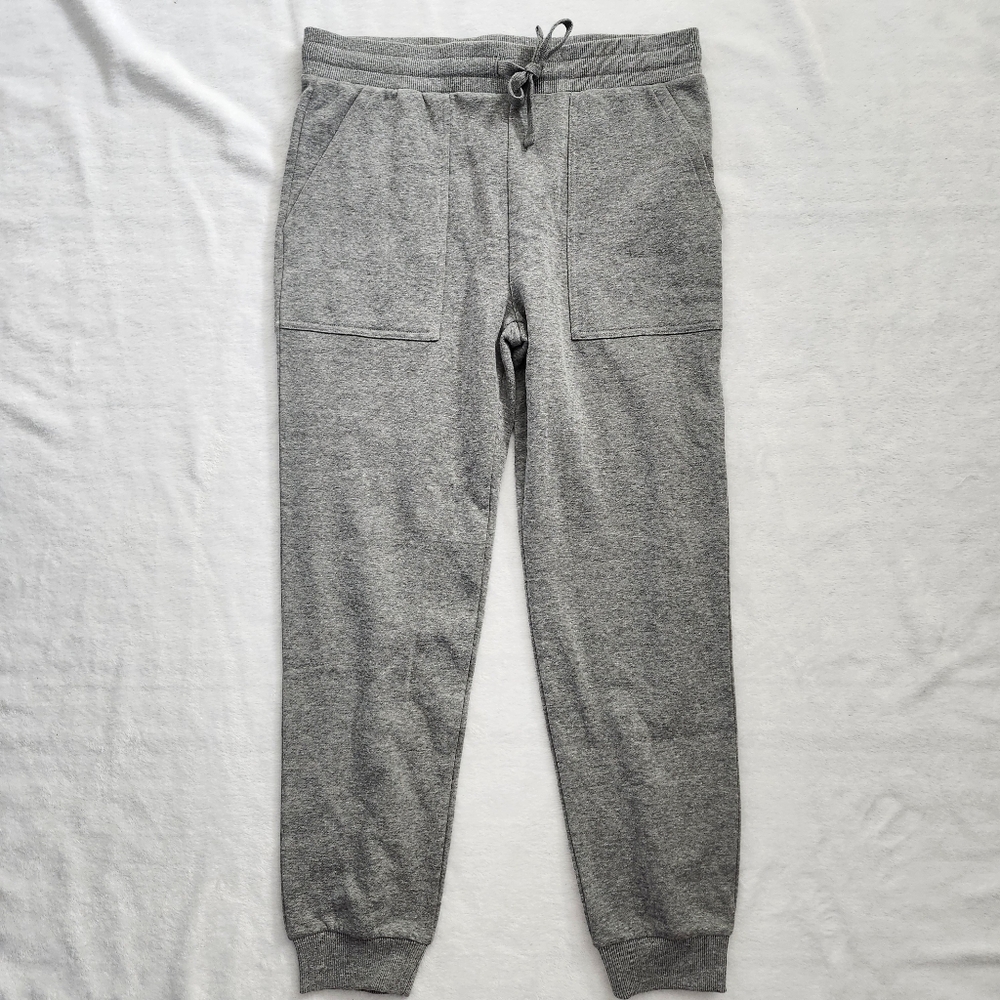 REBECCA MINKOFF Womens Heather Grey Sweatpants Jogger Style Cotton Blend Medium